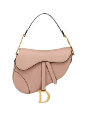 Christian Dior Leather Saddle Bag