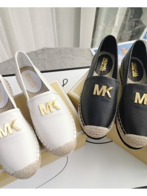 Michael Kors Espadrille Logo Gold loafers