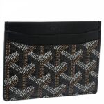 Goyard Coated Canvas and Leather Sain Sulpice Card Holder