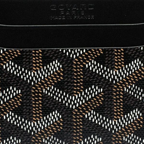 Goyard Coated Canvas and Leather Sain Sulpice Card Holder