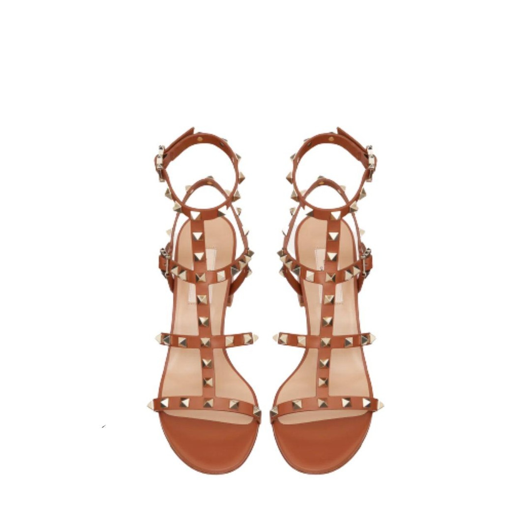 Rockstud Ankle Strap Sandal