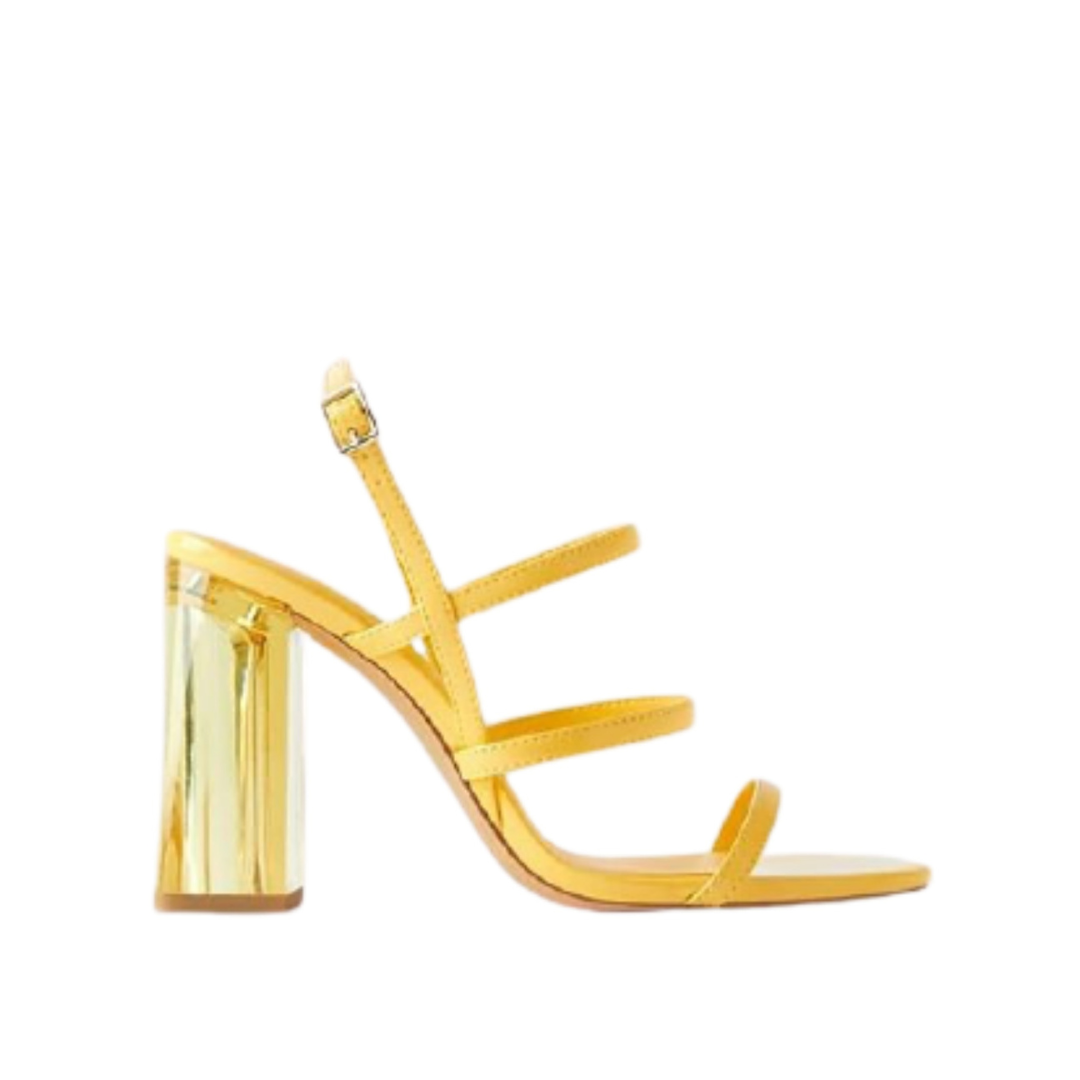 Yellow Glass Heels