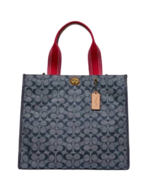 Coach Tote 22 / 34 in Siganure Chambray