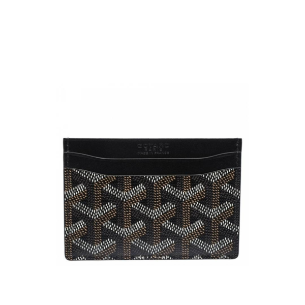 Goyard Coated Canvas and Leather Sain Sulpice Card Holder