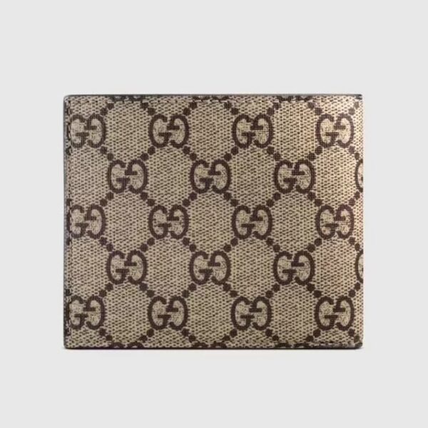 Gucci Tiger print GG Supreme wallet ⁣⁣⁣⁣