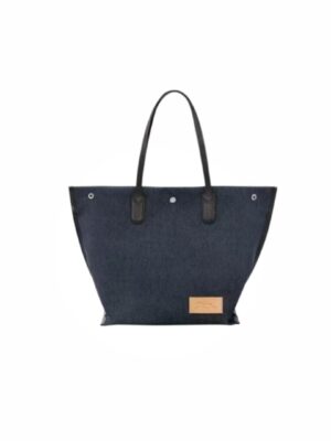 Longchamp Roseau L Essential Denim Tote Bag