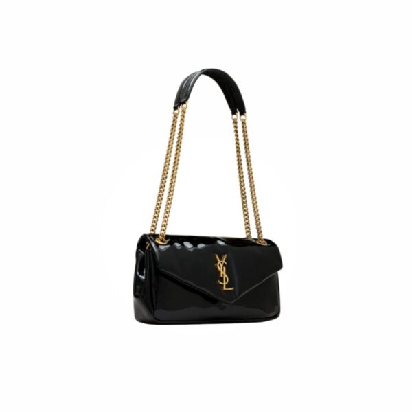 Yves Saint Laurent Calypso Small In Patent Leather