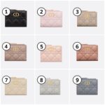 Christian Dior Caro Dahlia Wallet